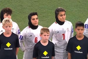 El crudo gesto de las jugadoras de la selección de Irán contra el régimen