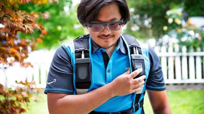 Las gafas inteligentes de Amazon se controlan desde el chaleco (amazon.com)