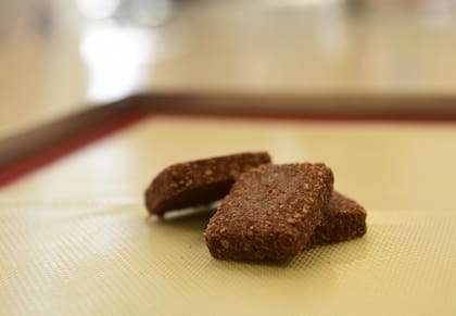 Las galletitas con salvado de arroz
