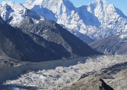 Las gotas de agua halladas en el Himalaya pertenecerían al período de glaciación global