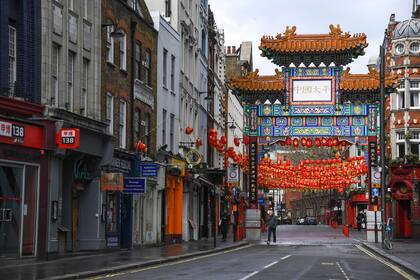 Chinatown en Londres, Inglaterra