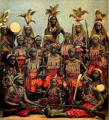 Las guerreras de Dahomey, 1897