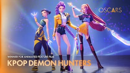 Las guerreras K-pop se llevaron el galardón a Mejor película animada