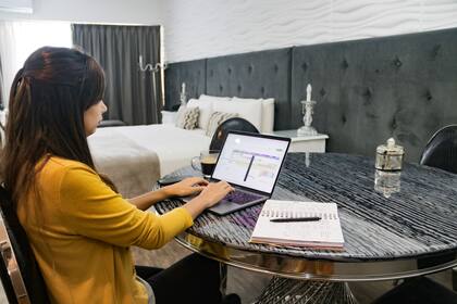 Las habitaciones alquiladas por hora suelen usarse también como espacios de trabajo.