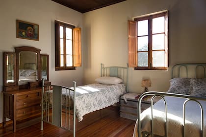 Las habitaciones de La Holanda son muy cómodas.