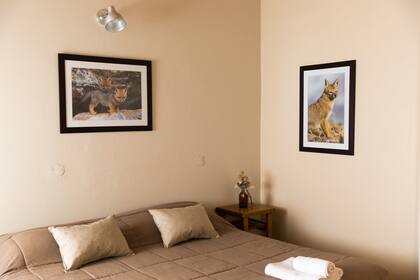 Las habitaciones de la Posta de los Toldos son sencillas, pero confortables.