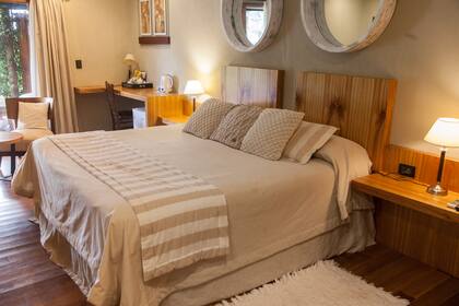 Las habitaciones son diez: todas llevan nombre de árboles y tienen detalles de decoración que las distinguen.