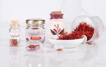 Las hebras de azafrán: por su escasez y alto precio son conocidas como "oro rojo"