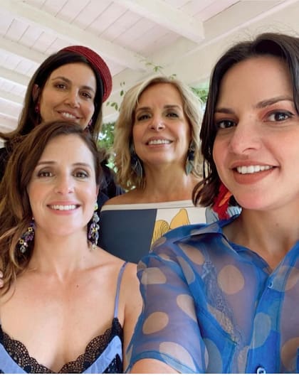 Las herederas de la fundadora de Fahoma continúan su legado: Marion Stocki , María Amalia Ballvé, Juana y Martina Fernández Brital,