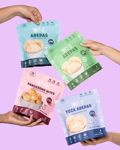 Las hermanas ampliaron la oferta e incluyeron bocados de pandebono