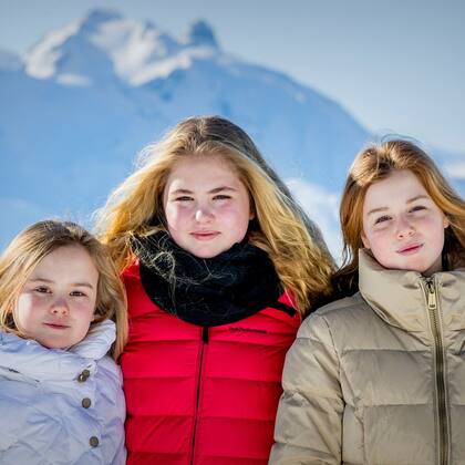 Las hermanas: Ariane, Amalia y Alexia
