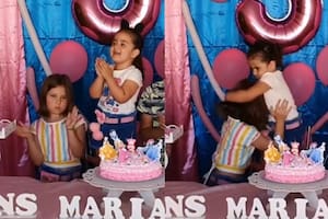 Las hermanas brasileñas protagonizaron un video que quedó en la memoria de todos (Captura: @asmariasdepb)