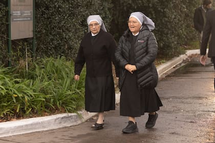 Las hermanas del hogar Marín, de San Isidro.