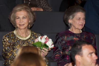 Las hermanas, la reina Sofía de España e Irene de Grecia