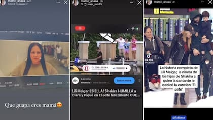 Las historias de Dariana en Instagram