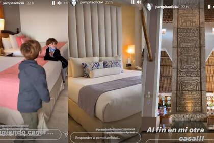 El lujoso hotel elegido por Pampita para su viaje familiar a México. Imagen: @pampitaoficial