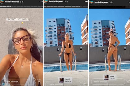 Las historias de Sol Pérez en su día de pileta que despertó muchos elogios para la modelo y conductora