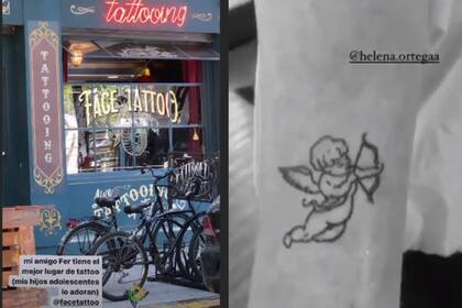 Las historias que publicaron para dar la noticia. Imagen: Instagram Guillermina y Helena