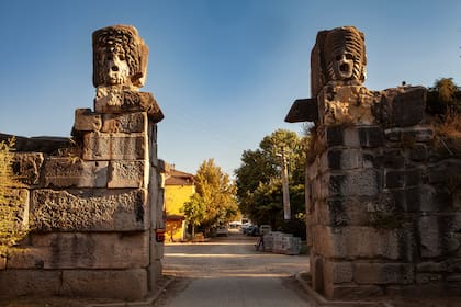 Las históricas murallas de Iznik, ubicadas en el distrito de Iznik de la ciudad de Bursa, en Turquía