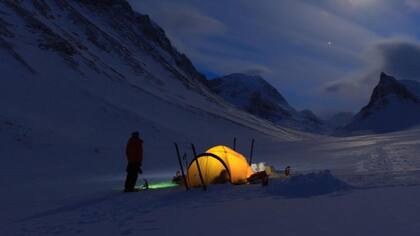 Las horas de luz durante el invierno son muy pocas, pero los locales se acostumbraron a vivir con escasa luz solar.