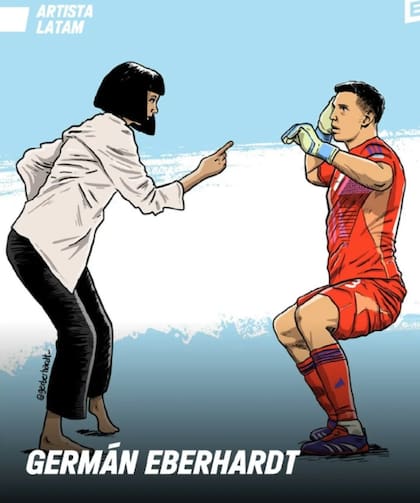 Las ilustraciones de Eberhardt tienen su sello propio (Foto: @gerberhardt)