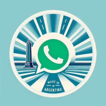 Las imágenes alusivas al "modo Argentina" se pueden crear a través de asistentes de inteligencia artificial como Copilot