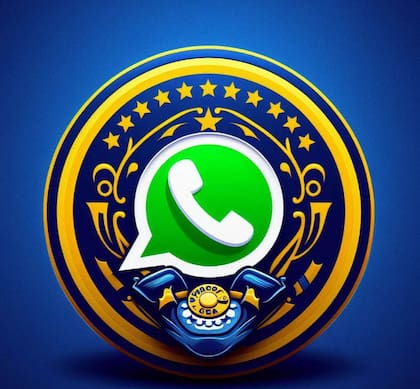 Las imágenes alusivas al "modo Boca Jrs." se pueden generar con asistentes de inteligencia artificial como Copilot