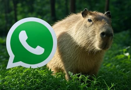 Las imágenes alusivas al "modo capibara" de WhatsApp se pueden generar con asistentes con inteligencia artificial como Grok