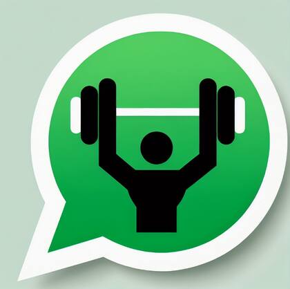 Las imágenes alusivas al "modo fitness" de WhatsApp se pueden generar con asistentes de inteligencia artificial como Copilot
