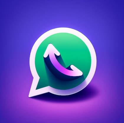 Las imágenes alusivas al "modo flecha violeta" se pueden generar con asistentes de inteligencia artificial como Copilot