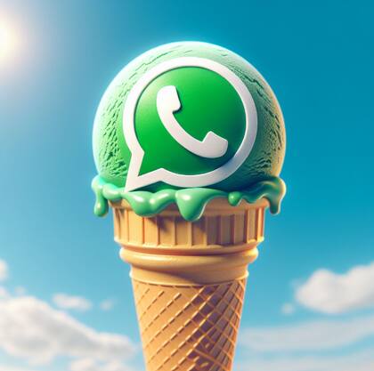Las imágenes alusivas al "modo helado" e pueden generar con asistentes de inteligencia artificial
