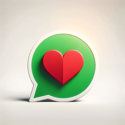 Las imágenes alusivas al “modo San Valentín” de WhatsApp se pueden generar con inteligencia artificial
