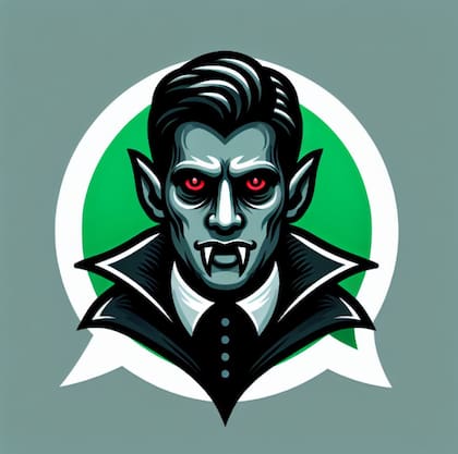 Las imágenes alusivas al "modo vampiro" se pueden generar con asistentes de inteligencia artificial