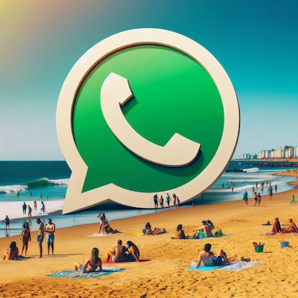 Las imágenes asociadas al "modo Mar del Plata" se pueden generar con inteligencia artificial