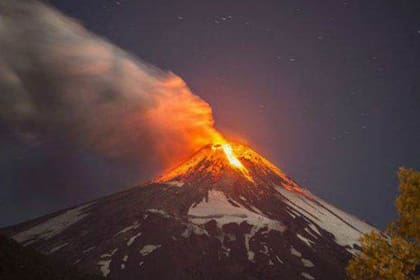Las imágenes de la erupción del 2015