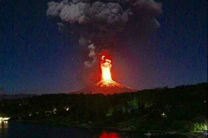 Las imágenes de la erupción del 2015