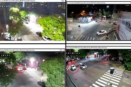 Las imágenes de las cámaras de seguridad del gobierno porteño fueron clave para los detectives judiciales