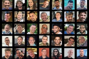 Las imágenes de los rehenes que serían liberados y los cuerpos que serían entregados