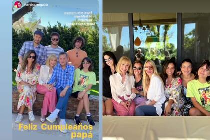 Las imágenes del cumpleaños de Palito Ortega