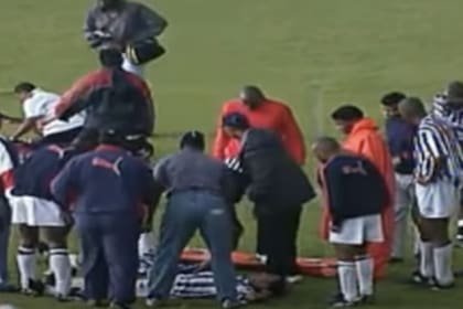 Las imágenes del El Jomo Cosmos y el Moroka Swallows asustaron por la similitud con lo que habían vivido los jugadores del Bena Tshadi días antes