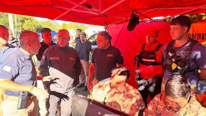 Las imágenes del operativo de búsqueda de Esmeralda, la niña de 2 años que desapareció en Cosquín.