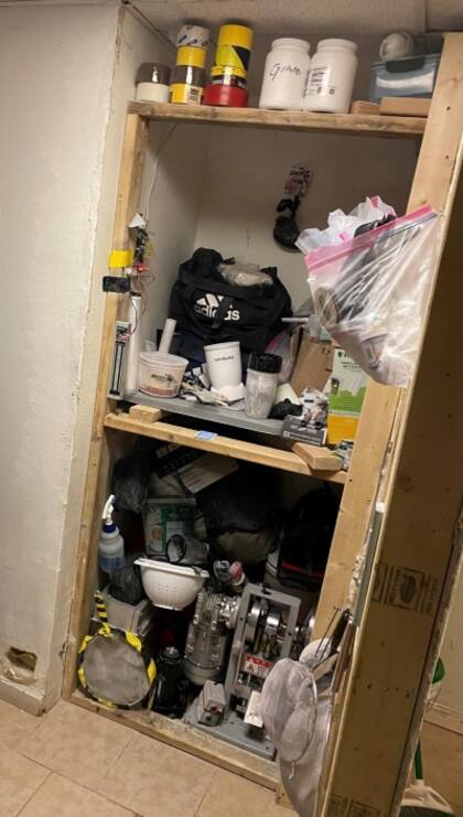 Las imágenes del operativo de detención de Leury Then Rosario