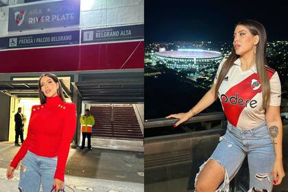 Las imágenes que compartió Wanda Nara después del partido entre River y Boca