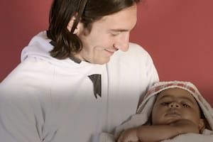 Las inéditas fotos de Messi con Lamine Yamal cuando era un bebé