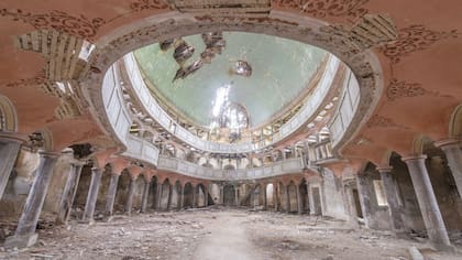 Las instalaciones, como en una película apocalíptica