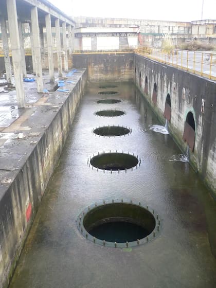 Las instalaciones de la central estaban casi listas para empezar a producir energía