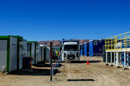 Las instalaciones de la mina de litio de Exar