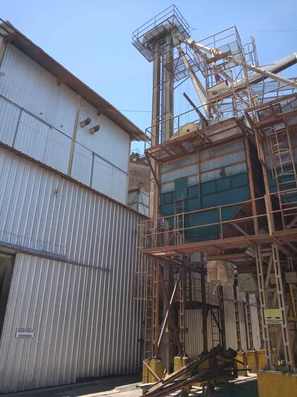 Las instalaciones de la planta de alimento balanceado