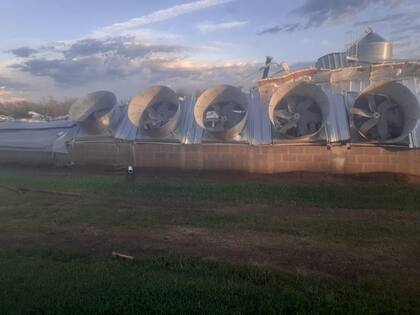 Las instalaciones se fueron ampliando con mucho sacrificio