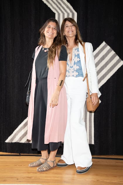 Las interioristas Geraldine Grillo y María Zunino